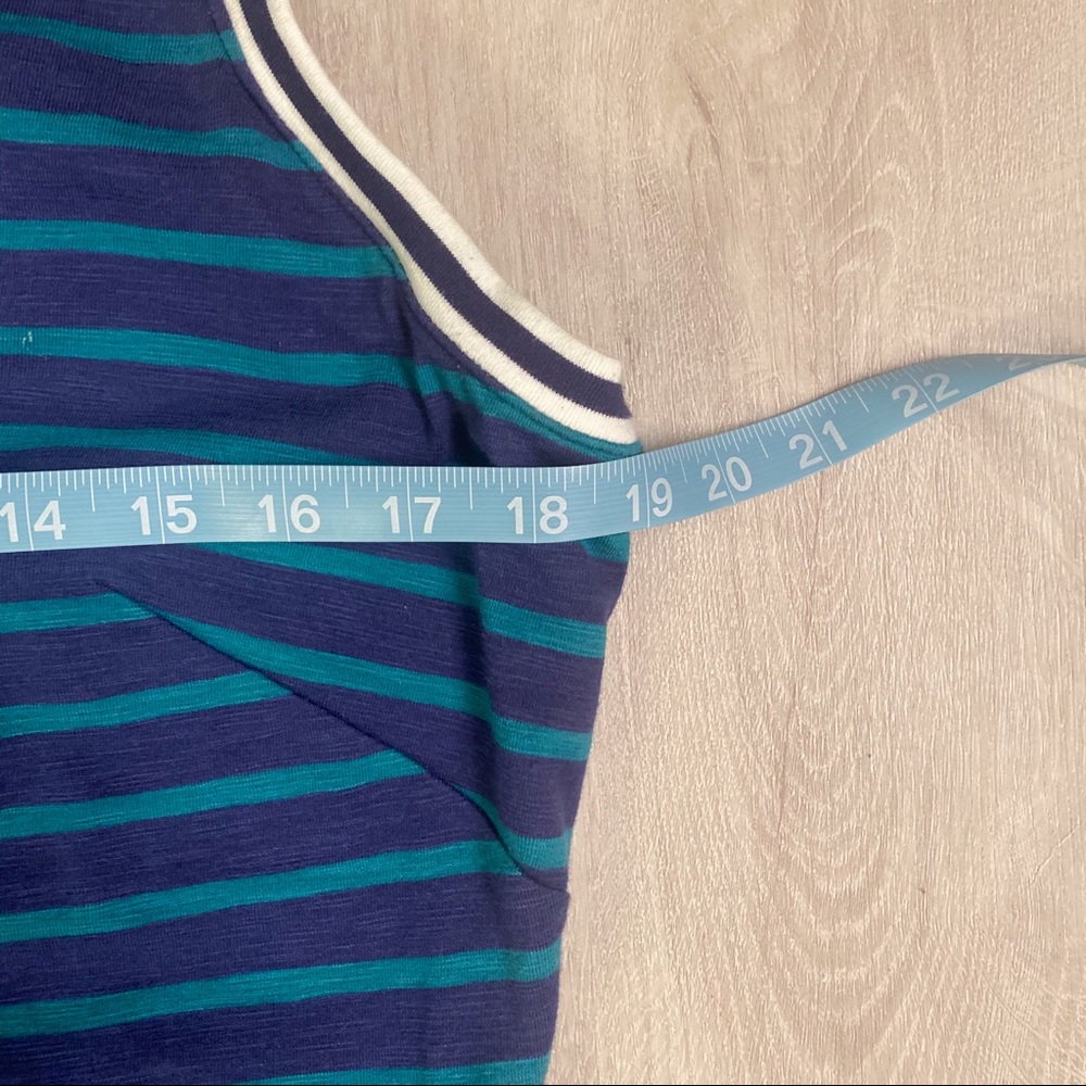 Tommy Bahama Blue Striped Midi Dress - Picture 5 of 7